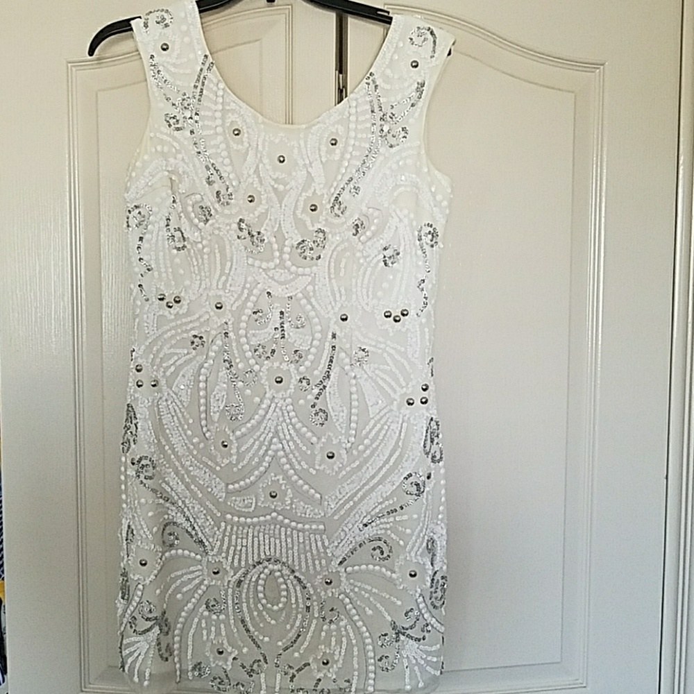 White homecoming dress
